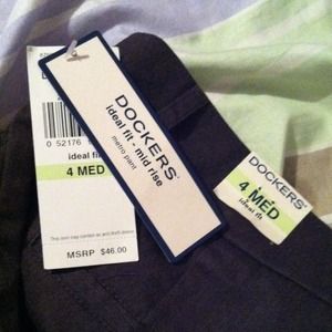 Charcoal grey docker pants