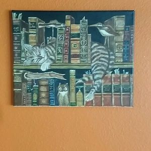 Sleeping CatPainting on canvas