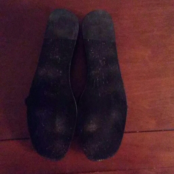 🆕🎊SALE AUTHINTIC Coach black wedges🎊🆕 - Picture 3 of 4