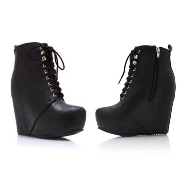 soda wedge booties