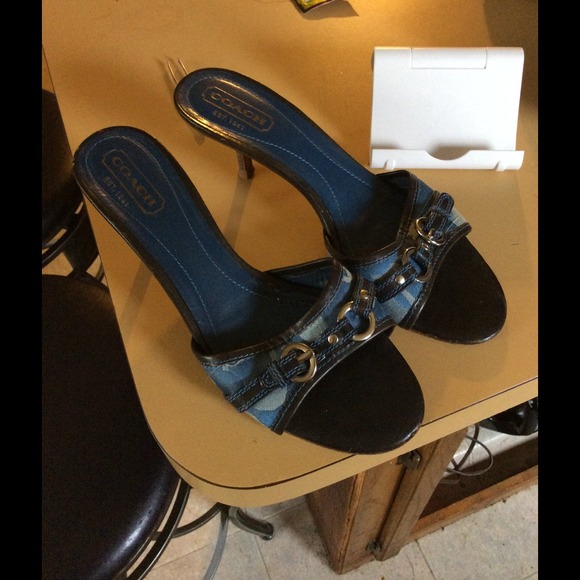 Authentic Coach Heels!! 💕
