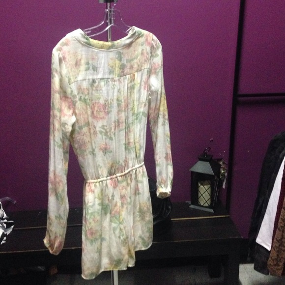 Linen Flowered romper