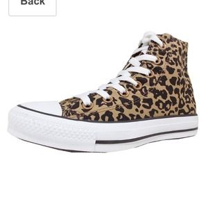 Converse "Cheetah" Chuck Taylor!!🐆hi tops