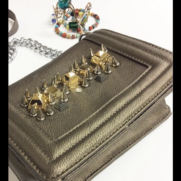 HP Spring Ready Mixed Metal Cossbody handbag - Picture 1 of 4