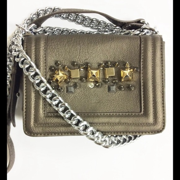 HP Spring Ready Mixed Metal Cossbody handbag - Picture 2 of 4