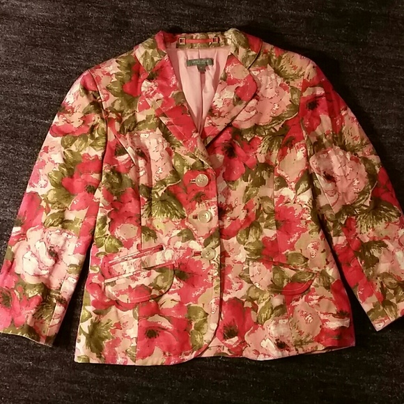 50% OFF EVERYTHING!!!  Floral  Blazer