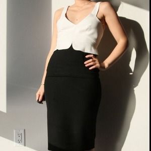 💥SOLD💥 NWT Zara Black & White Dress