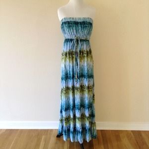 Maxi Dress Sleeveless Tube