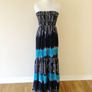 Maxi dress sleeve less tube