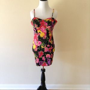 Flower Spaghetti Strap dress