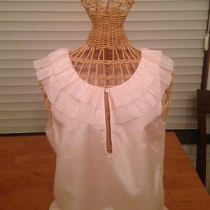 Blush pink J. Crew top