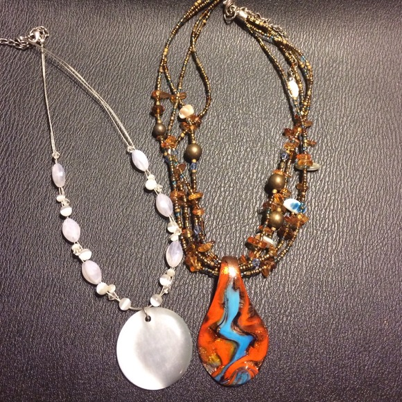 2 necklaces