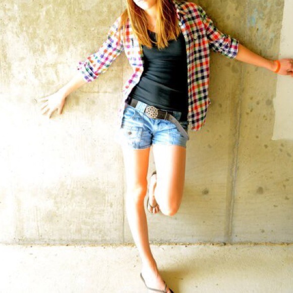 🎉SOLD🎉Multicolored Button- Up