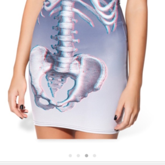 Skeleton 3-D ribs dress💀 - Picture 5 of 12