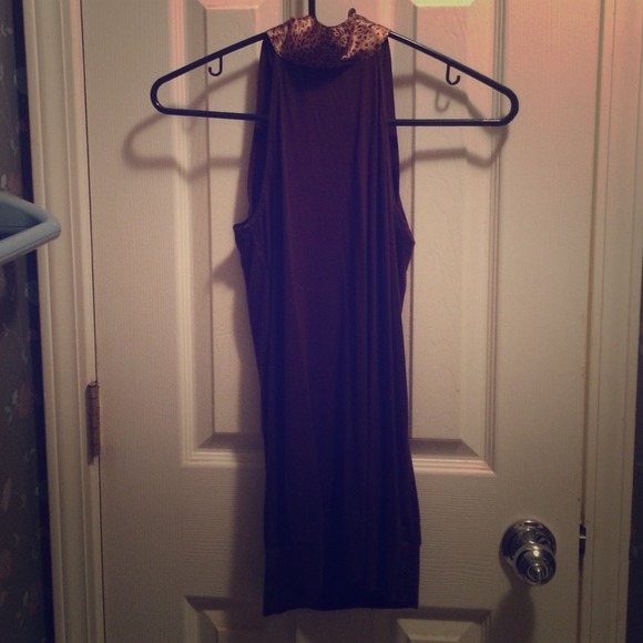 Guess Tie Neck Racerback Tank