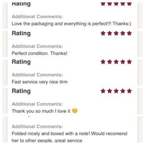 Top seller / fast shipper