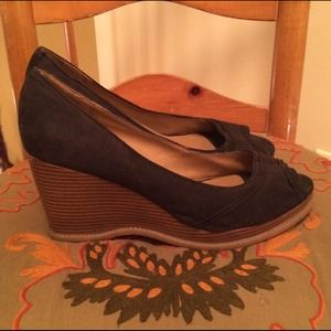 Navy Blue Wedge