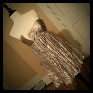 *SOLD* Silver Express Babydoll Dress