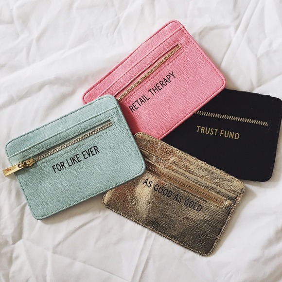 Handbags - Phrased Card Wallet