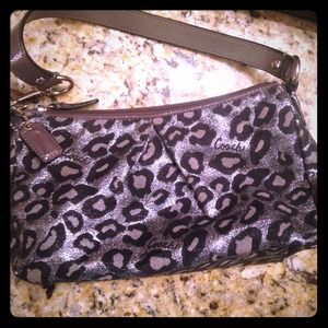 Coach Leopard/Cheetah print purse