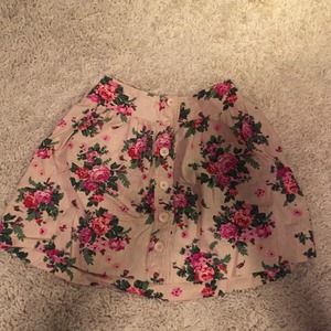 Floral skirt (can be high waisted)