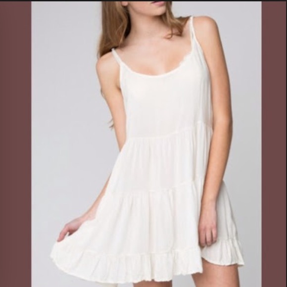 Brandy Melville Cream Jada Dress NWT