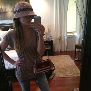 Authentic Coach bag & matching Coach hat