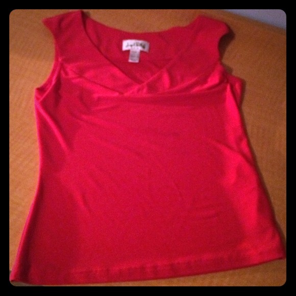 Joseph Ribkoff cherry red top