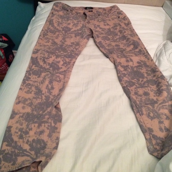 BDG jeans - soft pink/gray (28W 30L)