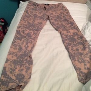 BDG jeans - soft pink/gray (28W 30L)