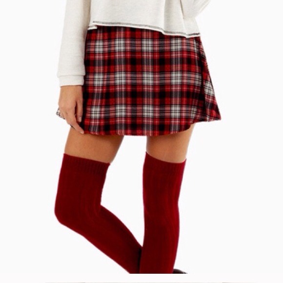 Plaid skirt