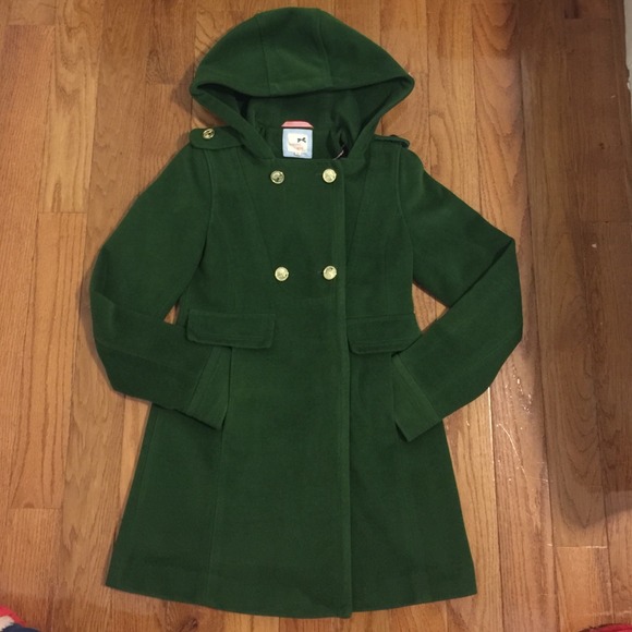 Green coat