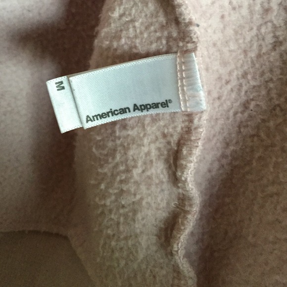 🚫SOLD🚫 American Apparel Fleece Zip-up Hoodie - Picture 3 of 4