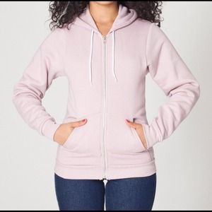 🚫SOLD🚫 American Apparel Fleece Zip-up Hoodie