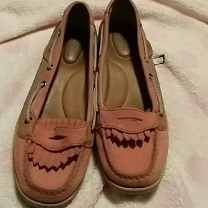 Pink Sperrys