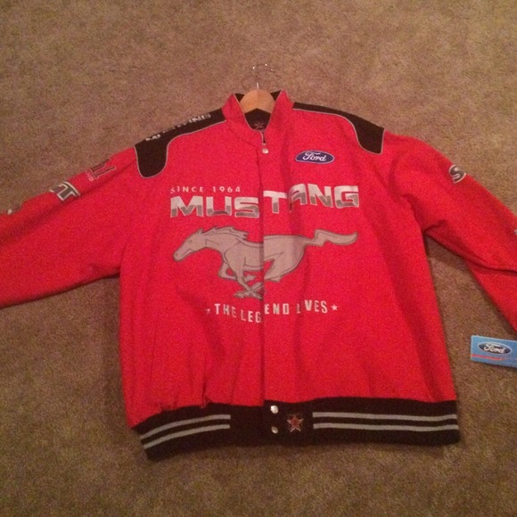 Jacket - Red - Mustang