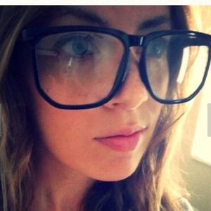 OVERSIZED HIPSTER GLASSES NWOT