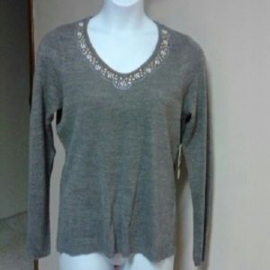 Debbie Morgan embellished sweater