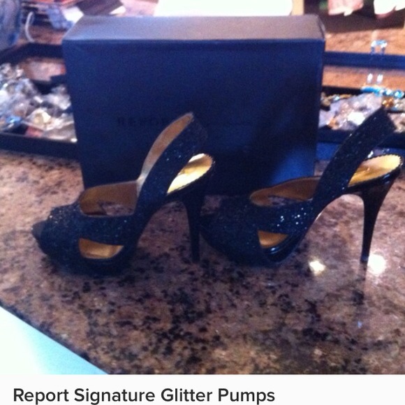Report signature Carleton glitter heels - Picture 4 of 4