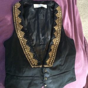 Zara studded vest