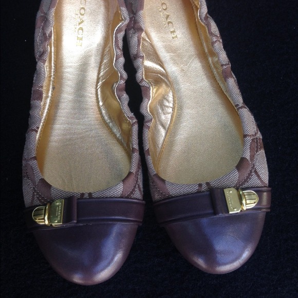 Coach ballet shoes