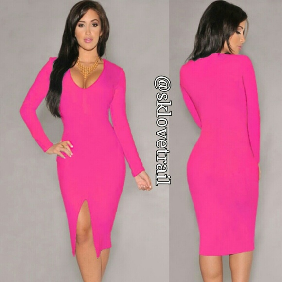 Rose midi dress
