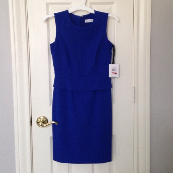 Beautiful Royal Blue Calvin Klein Dress