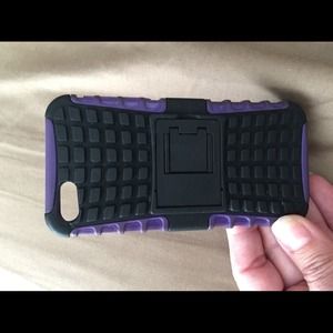 iPhone 5 phone case with kick stand
