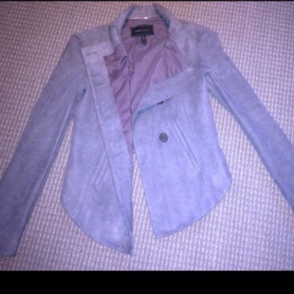 Dark grey BCBG suede jacket