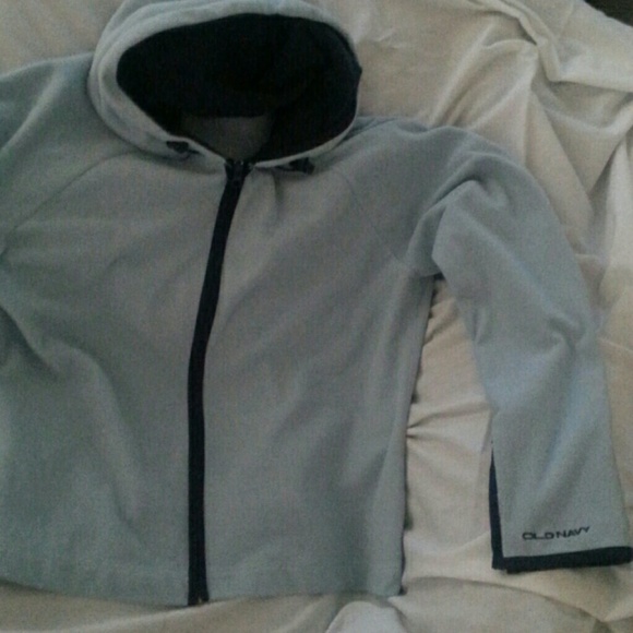 Light blue hoodie
