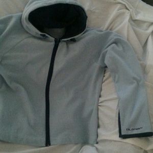 Light blue hoodie