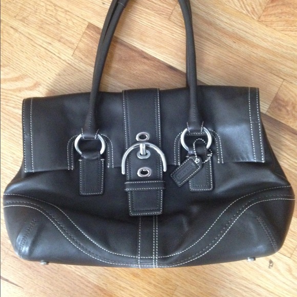Brown Coach bag