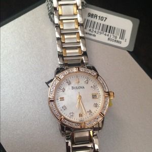 Ladies' Bulova Two-Tone Watch