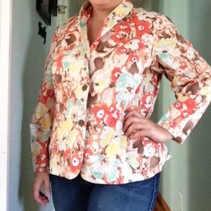 Floral blazer 🌸🌼🌺